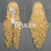 RULER YELLOW CURLY 90CM