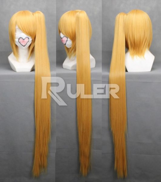 Ruler yellow +1 ponytail 90cm