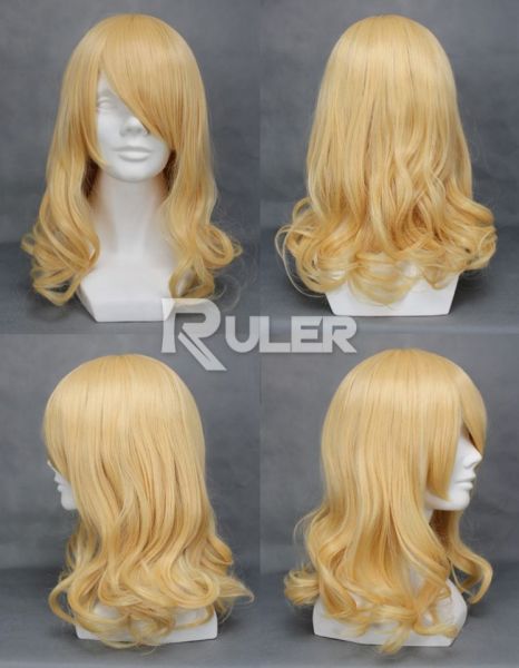 Ruler golden Curly 50 cm